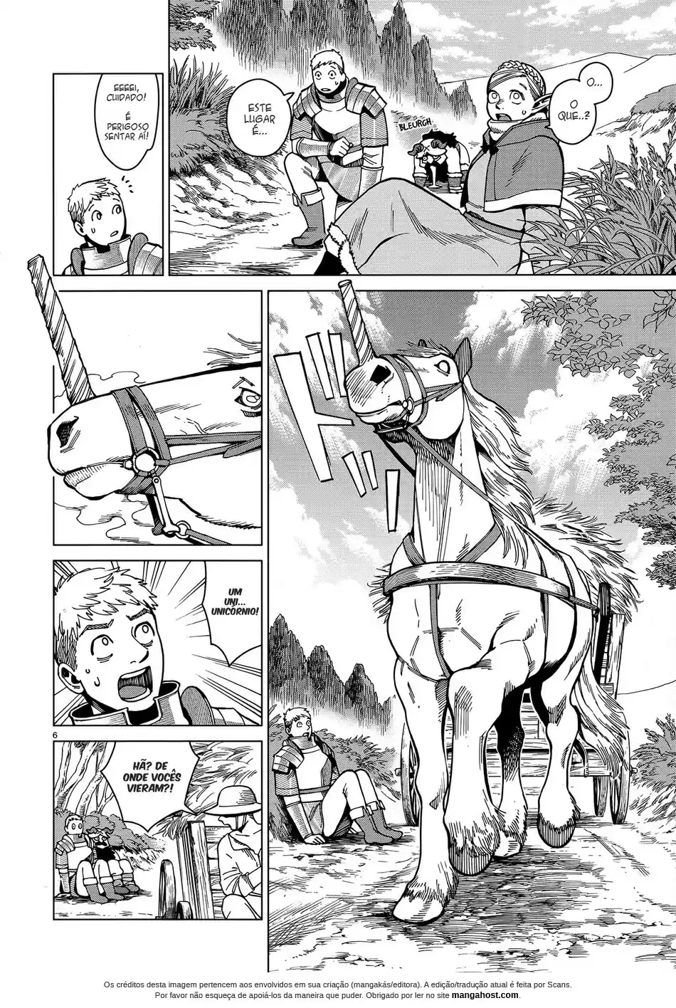 Read Dungeon Meshi (PT) Manga Online