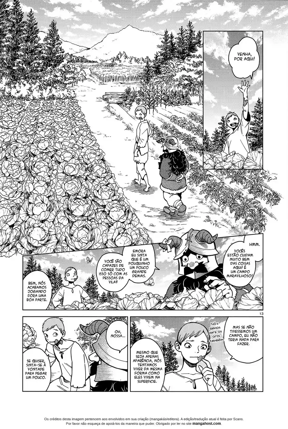 Read Dungeon Meshi (PT) Manga Online