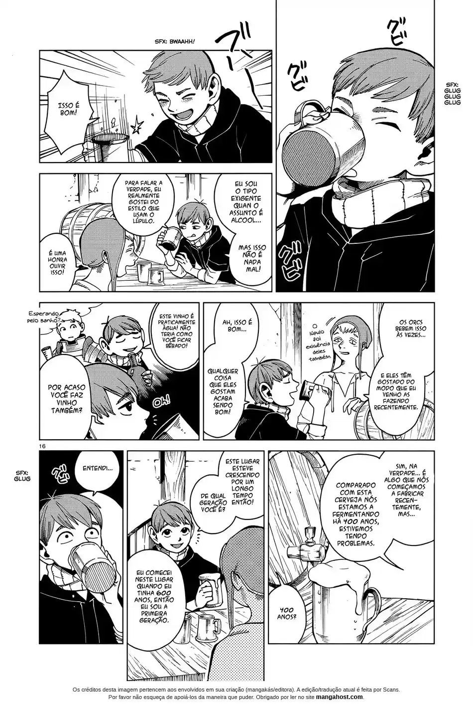 Read Dungeon Meshi (PT) Manga Online