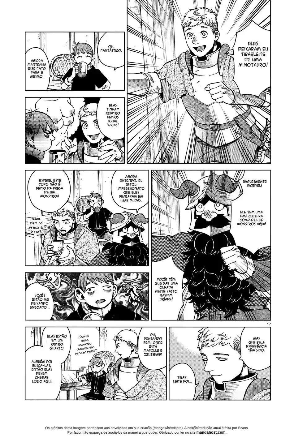 Read Dungeon Meshi (PT) Manga Online