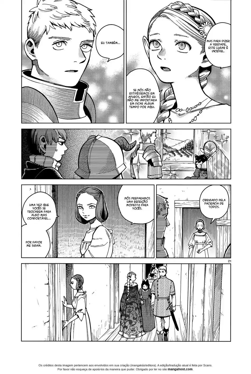 Read Dungeon Meshi (PT) Manga Online