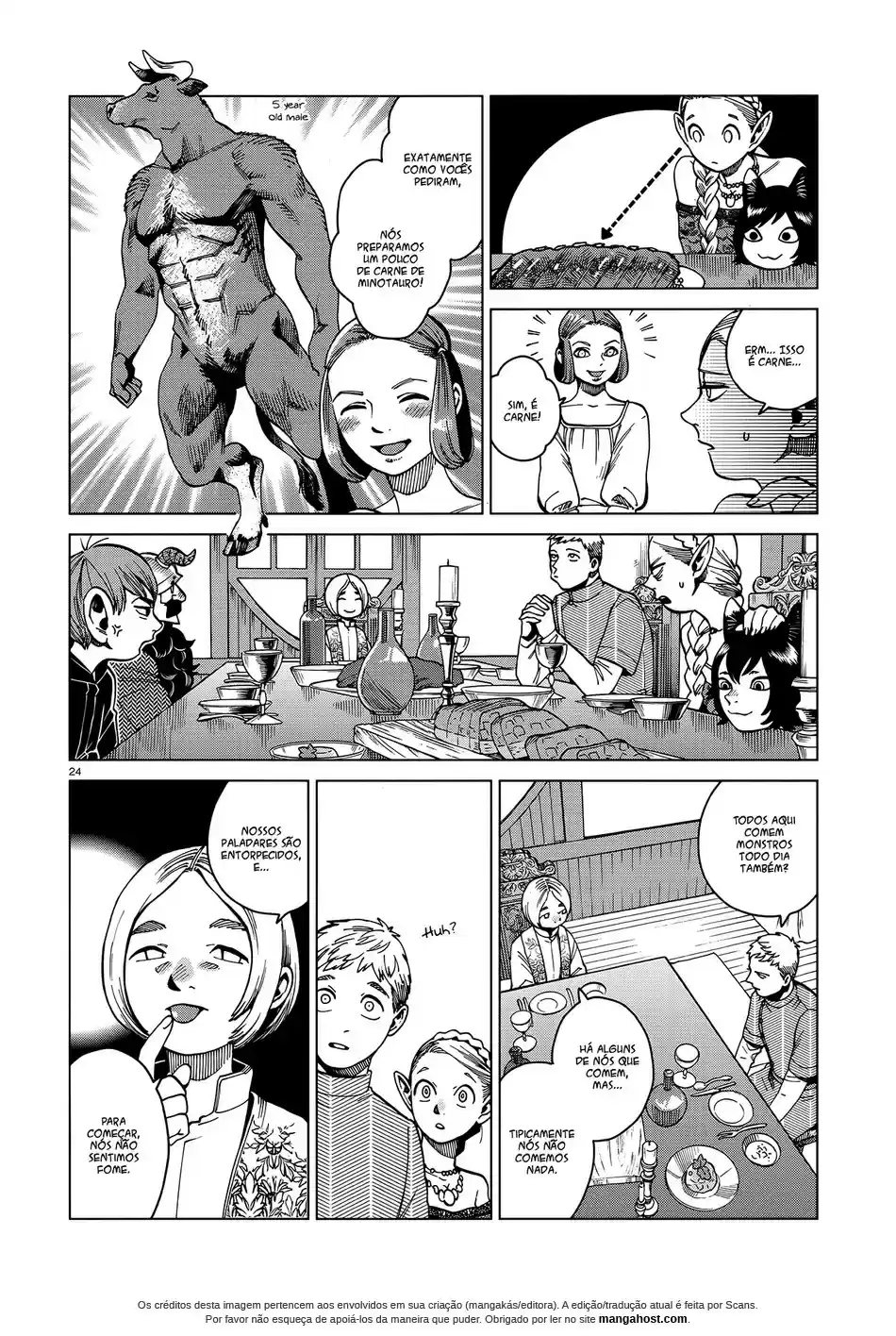 Read Dungeon Meshi (PT) Manga Online