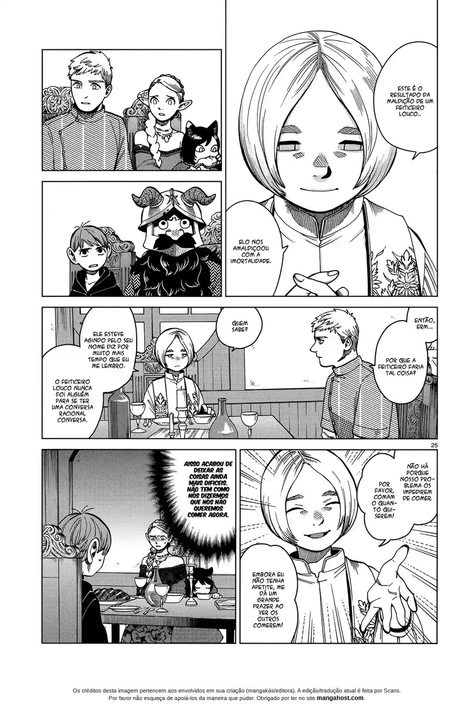 Read Dungeon Meshi (PT) Manga Online