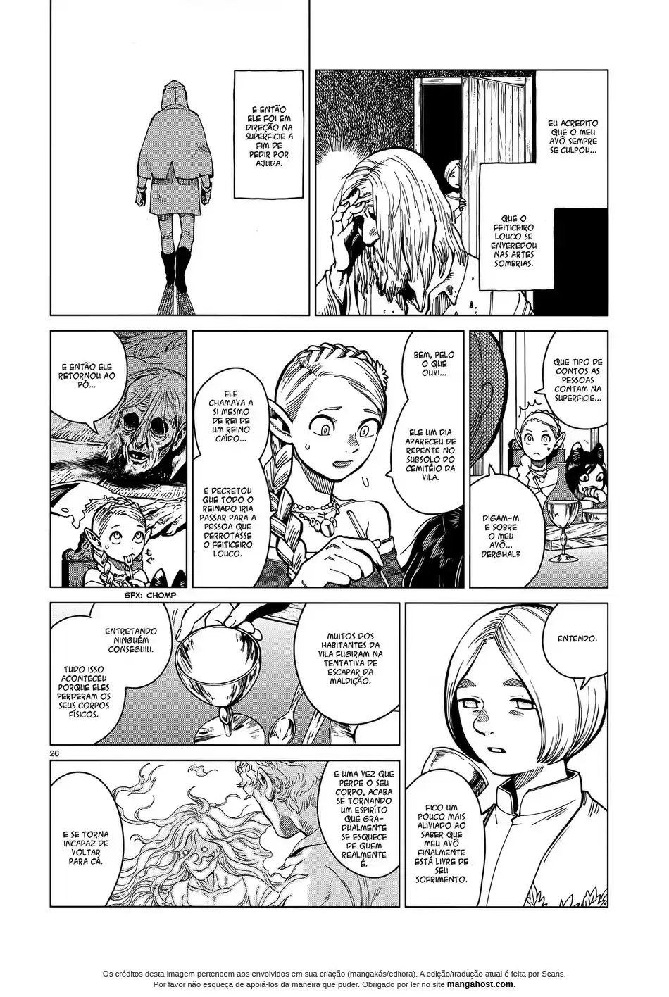 Read Dungeon Meshi (PT) Manga Online