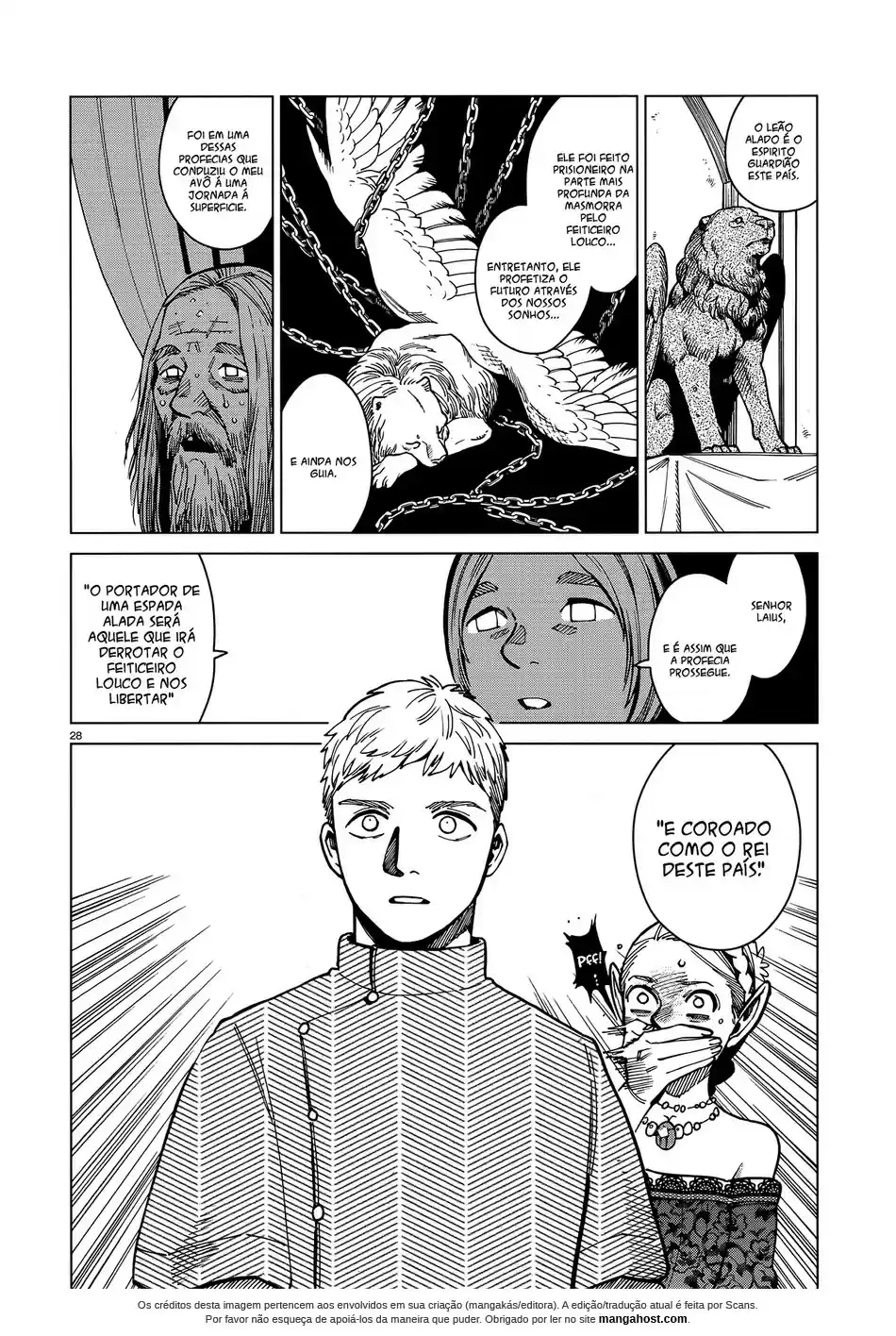 Read Dungeon Meshi (PT) Manga Online
