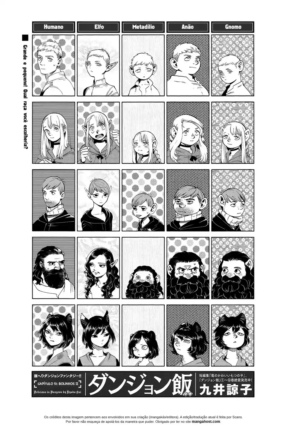 Read Dungeon Meshi (PT) Manga Online