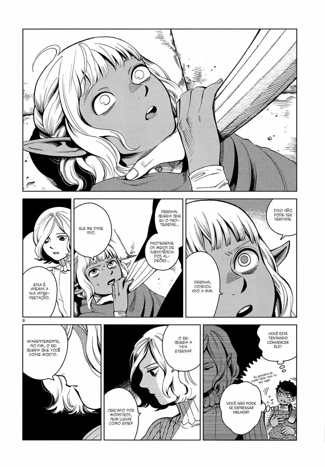 Read Dungeon Meshi (PT) Manga Online