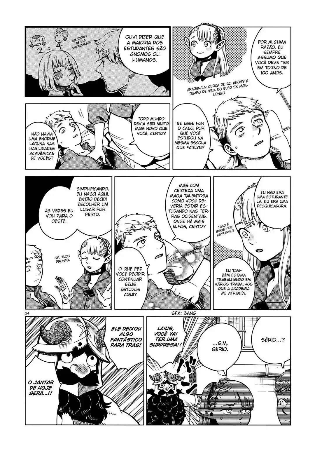 Read Dungeon Meshi (PT) Manga Online