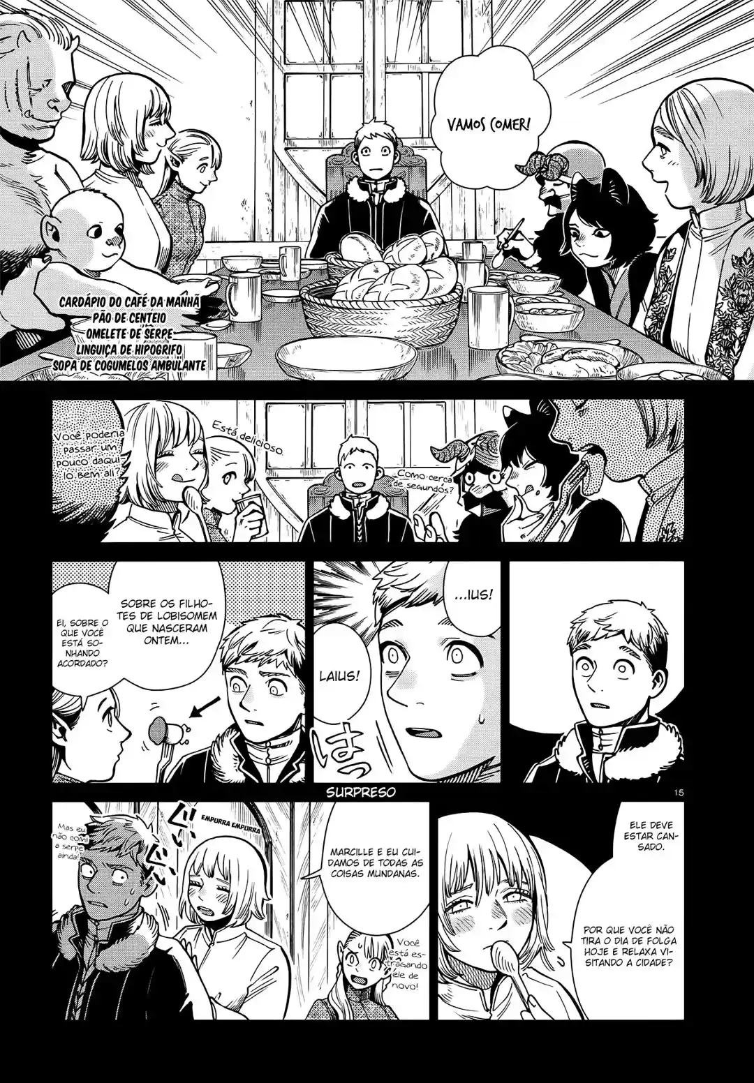 Read Dungeon Meshi (PT) Manga Online