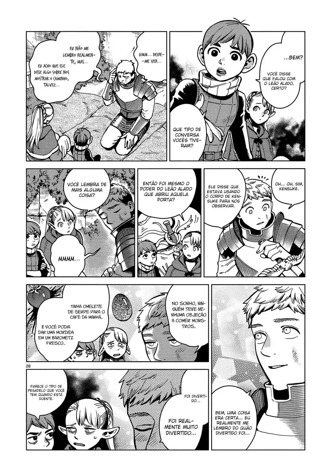 Read Dungeon Meshi (PT) Manga Online