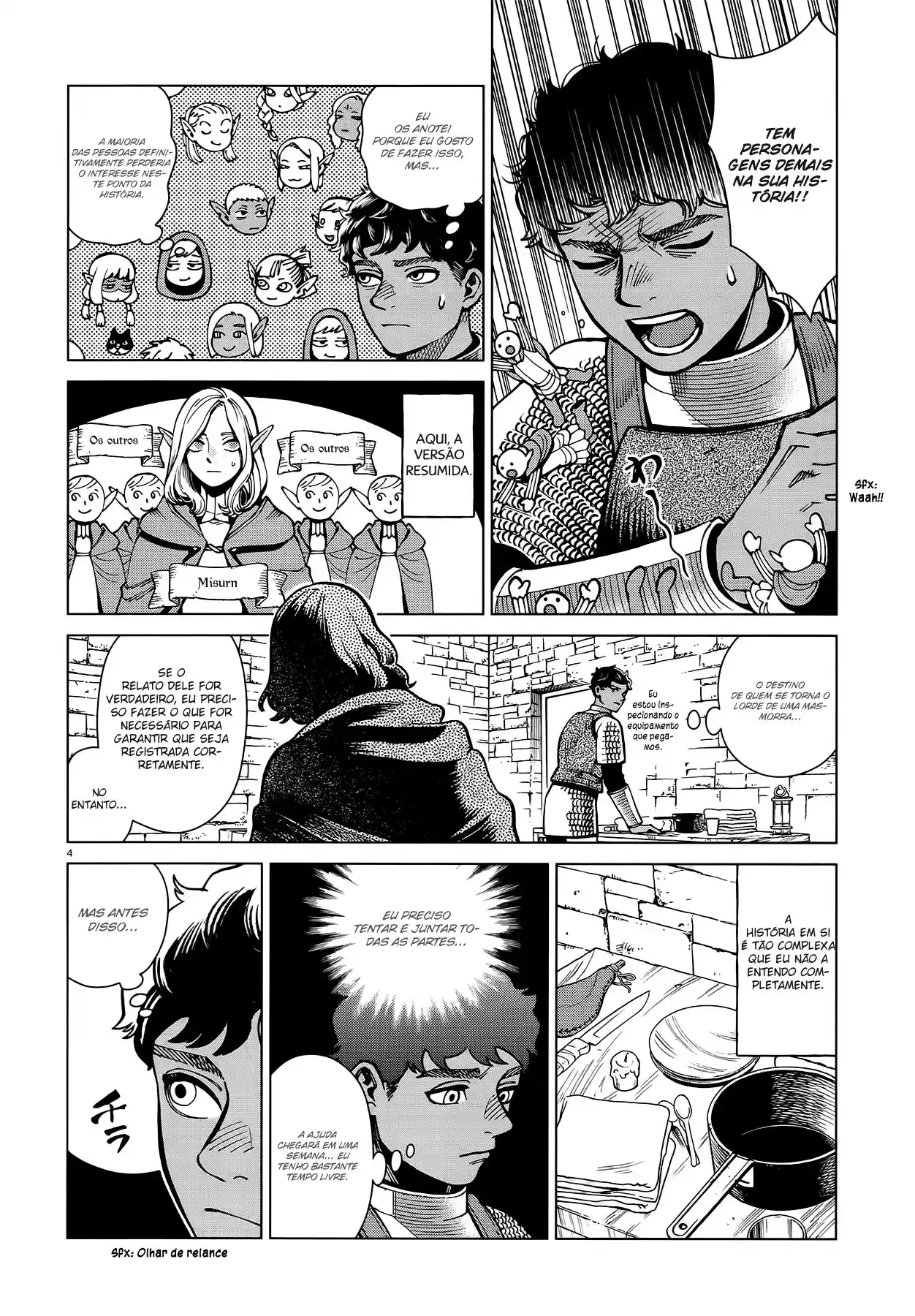 Read Dungeon Meshi (PT) Manga Online