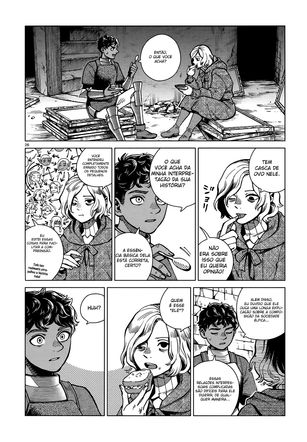 Read Dungeon Meshi (PT) Manga Online