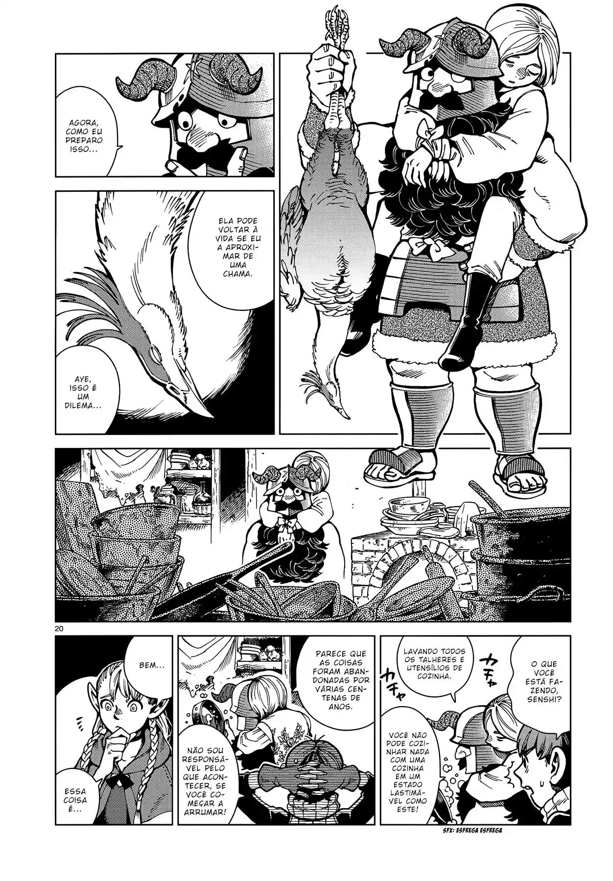 Read Dungeon Meshi (PT) Manga Online