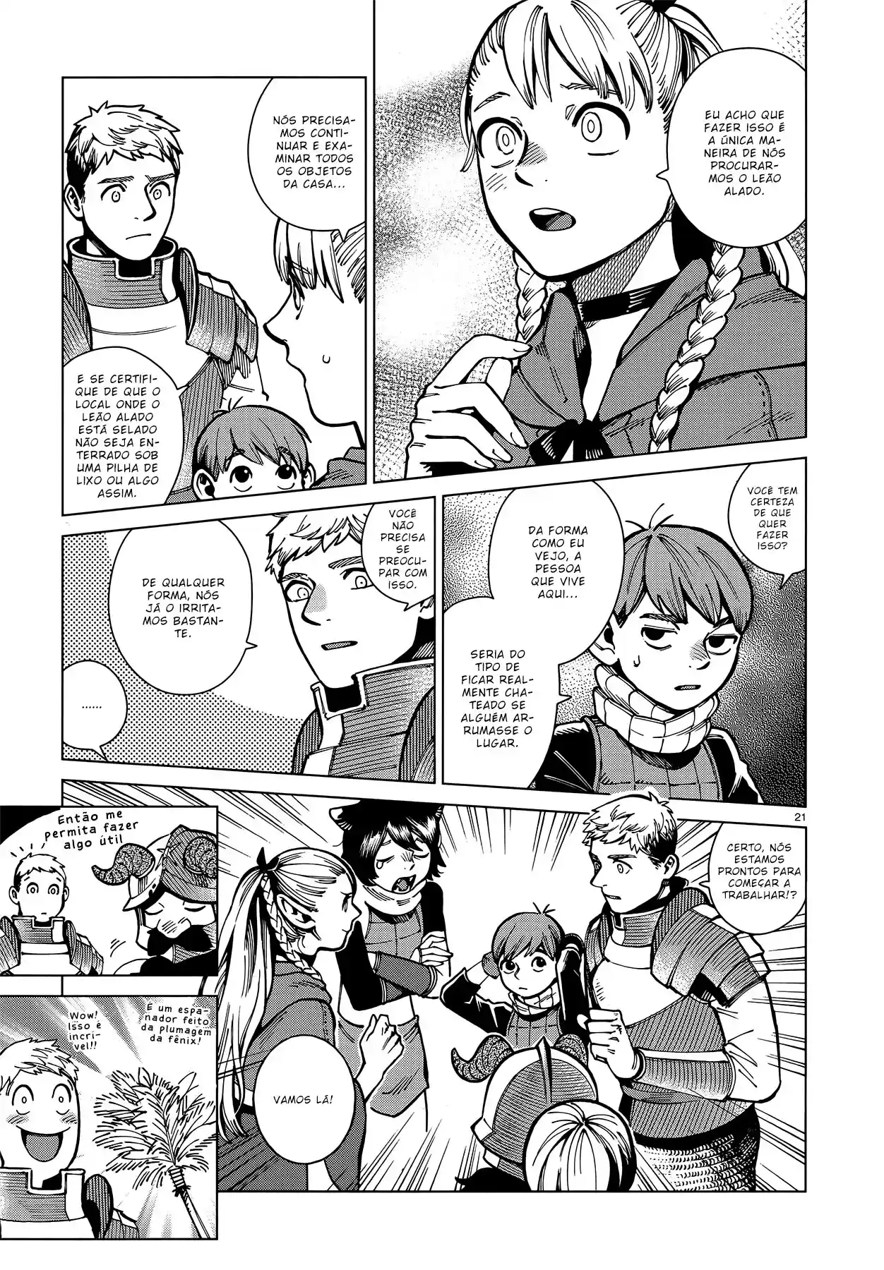 Read Dungeon Meshi (PT) Manga Online