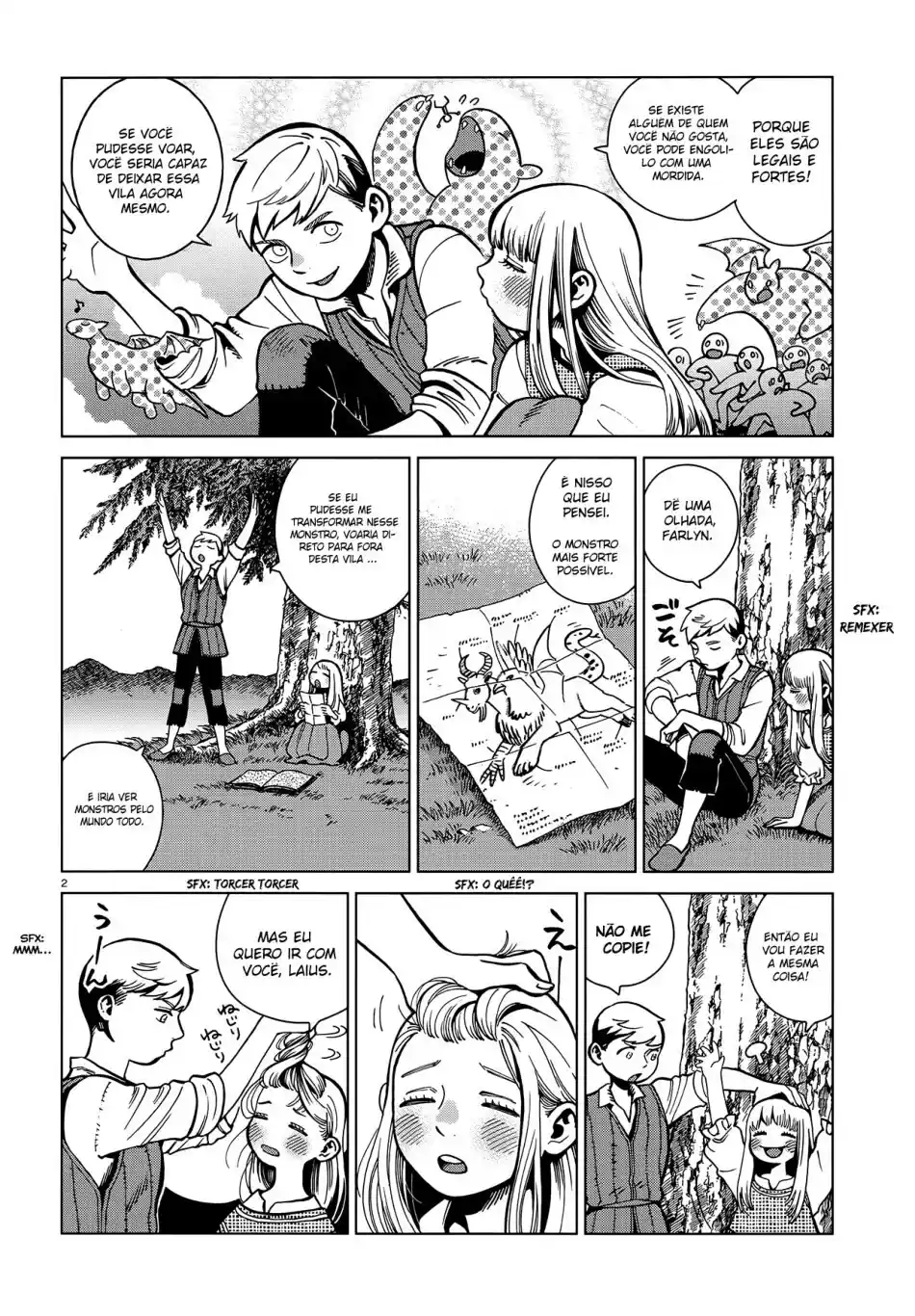 Read Dungeon Meshi (PT) Manga Online