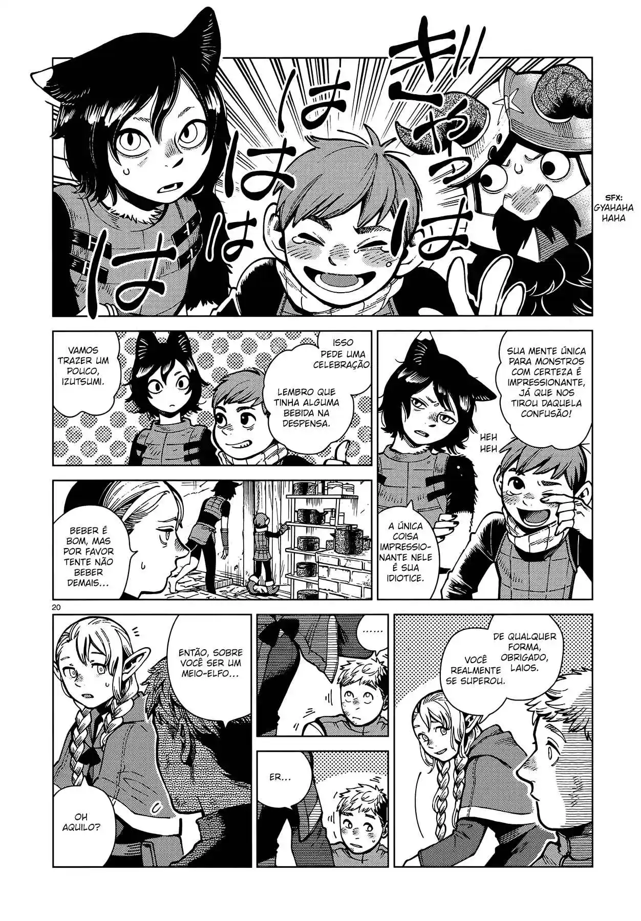 Read Dungeon Meshi (PT) Manga Online