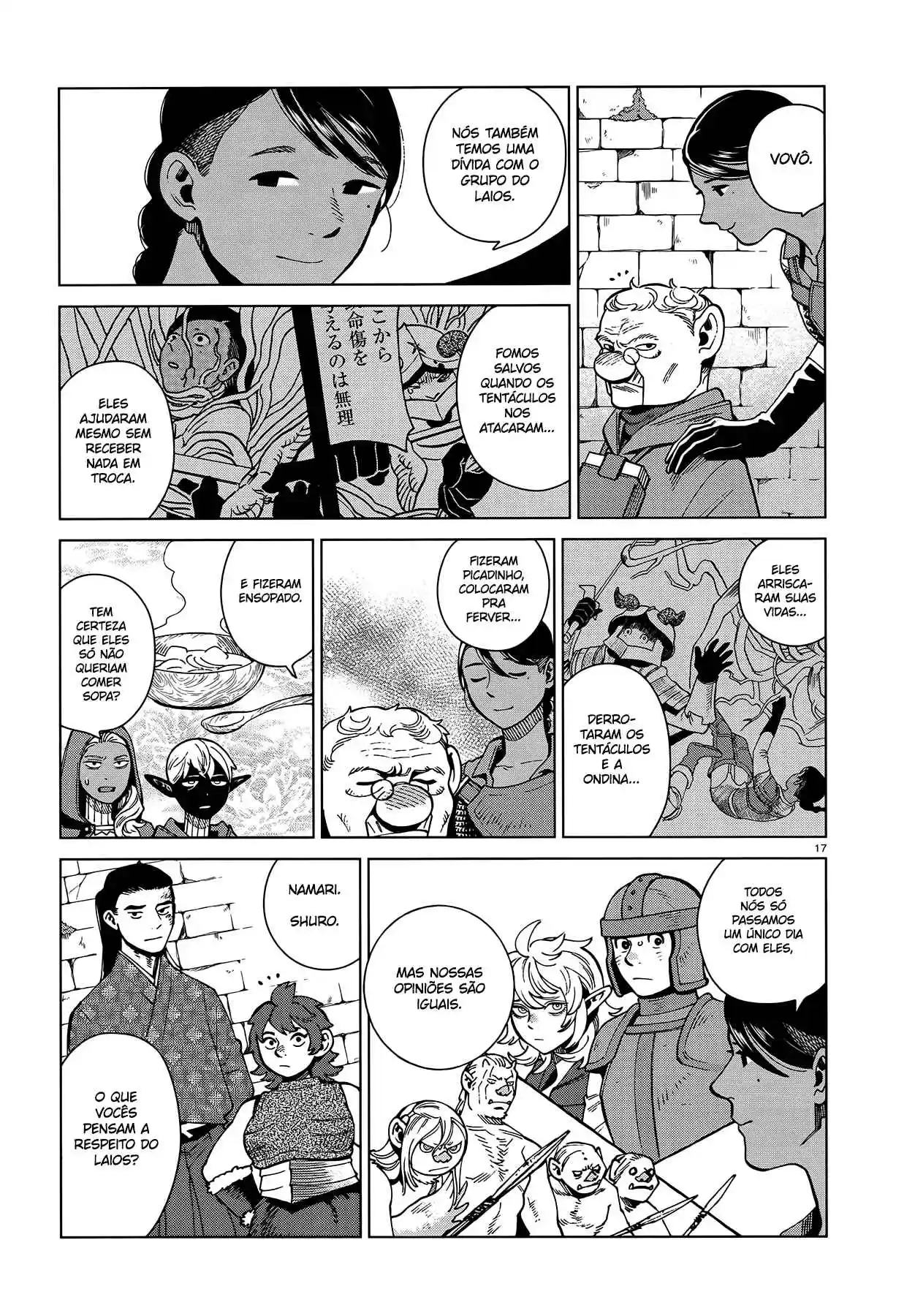 Read Dungeon Meshi (PT) Manga Online