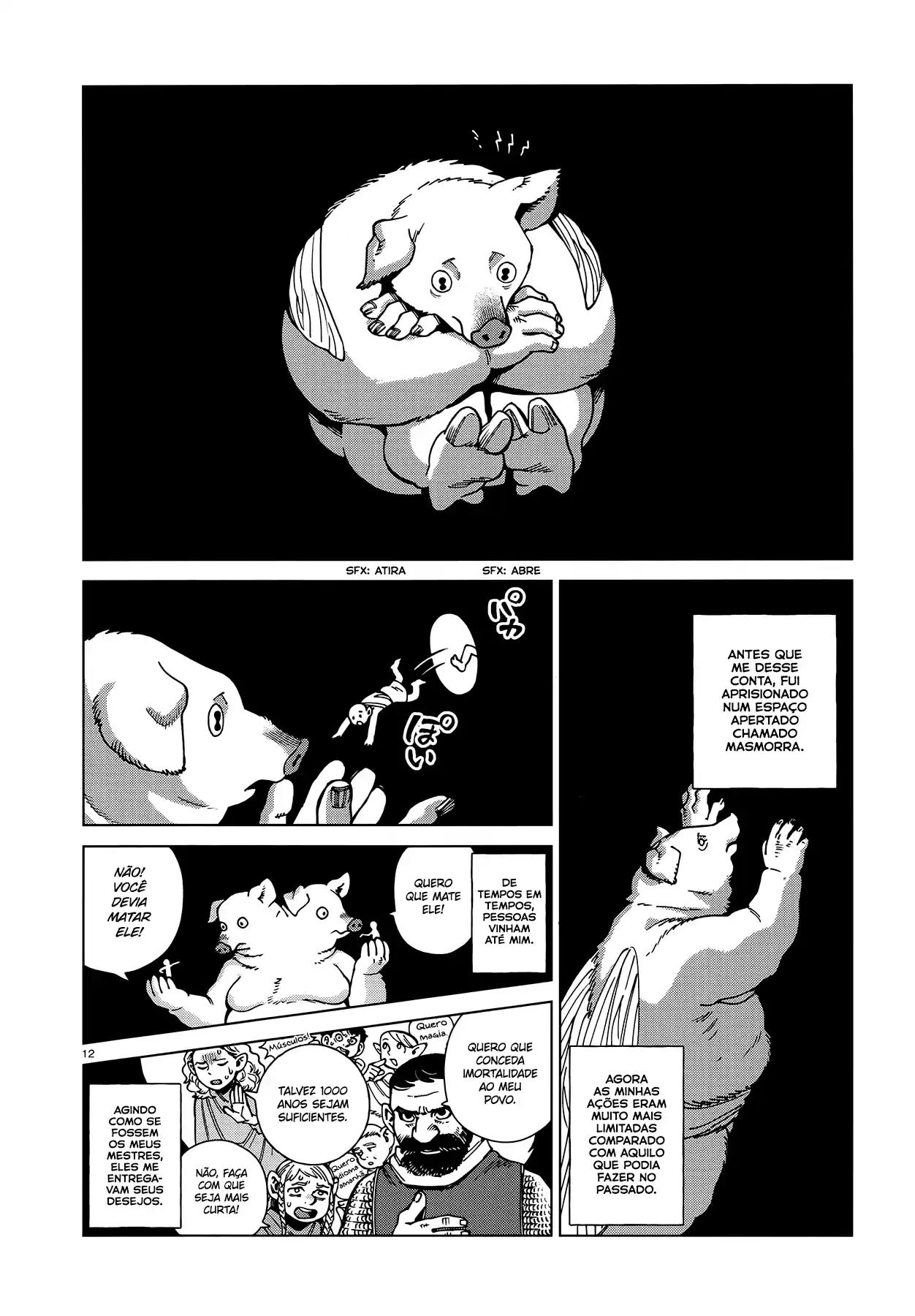 Read Dungeon Meshi (PT) Manga Online