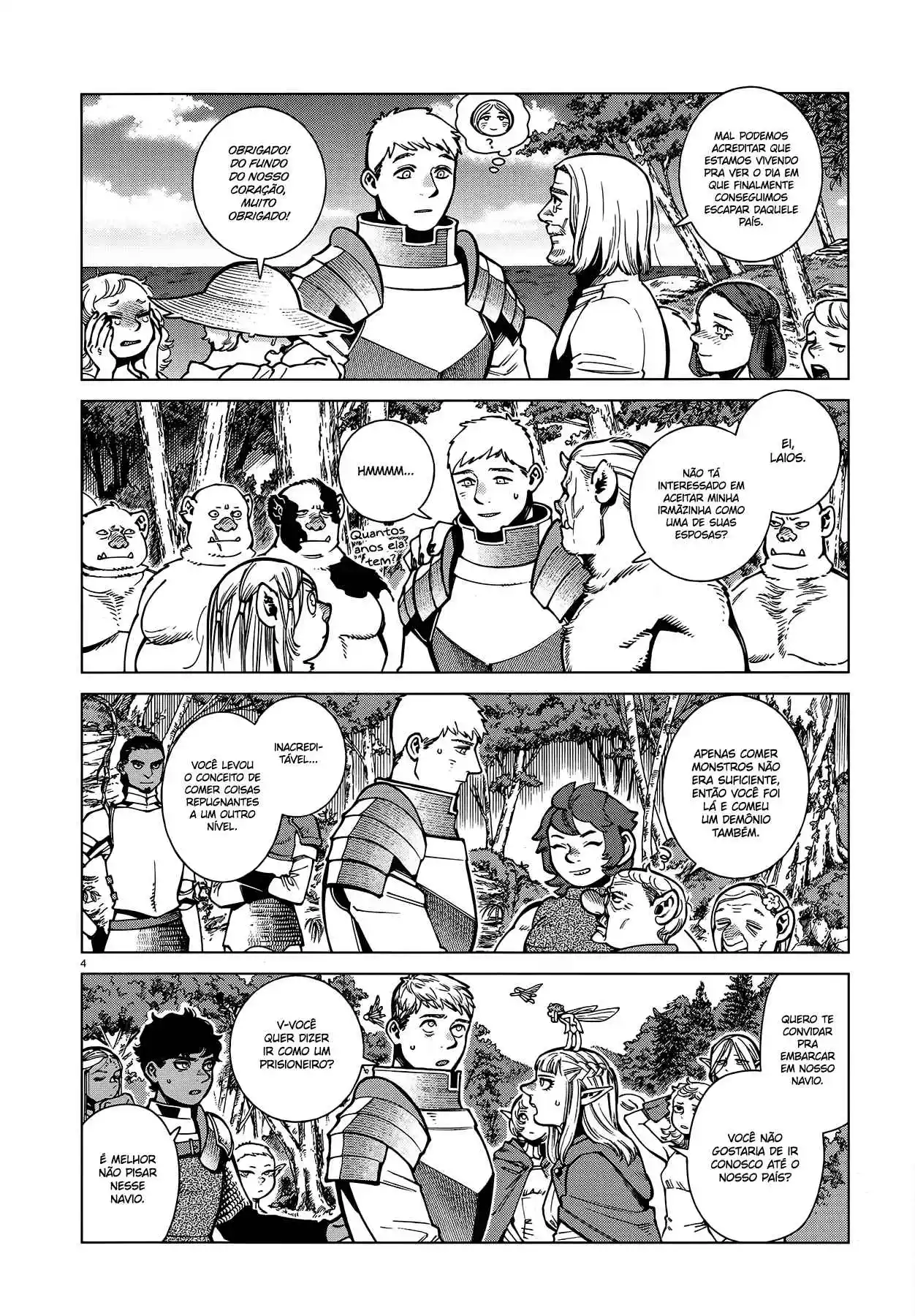 Read Dungeon Meshi (PT) Manga Online