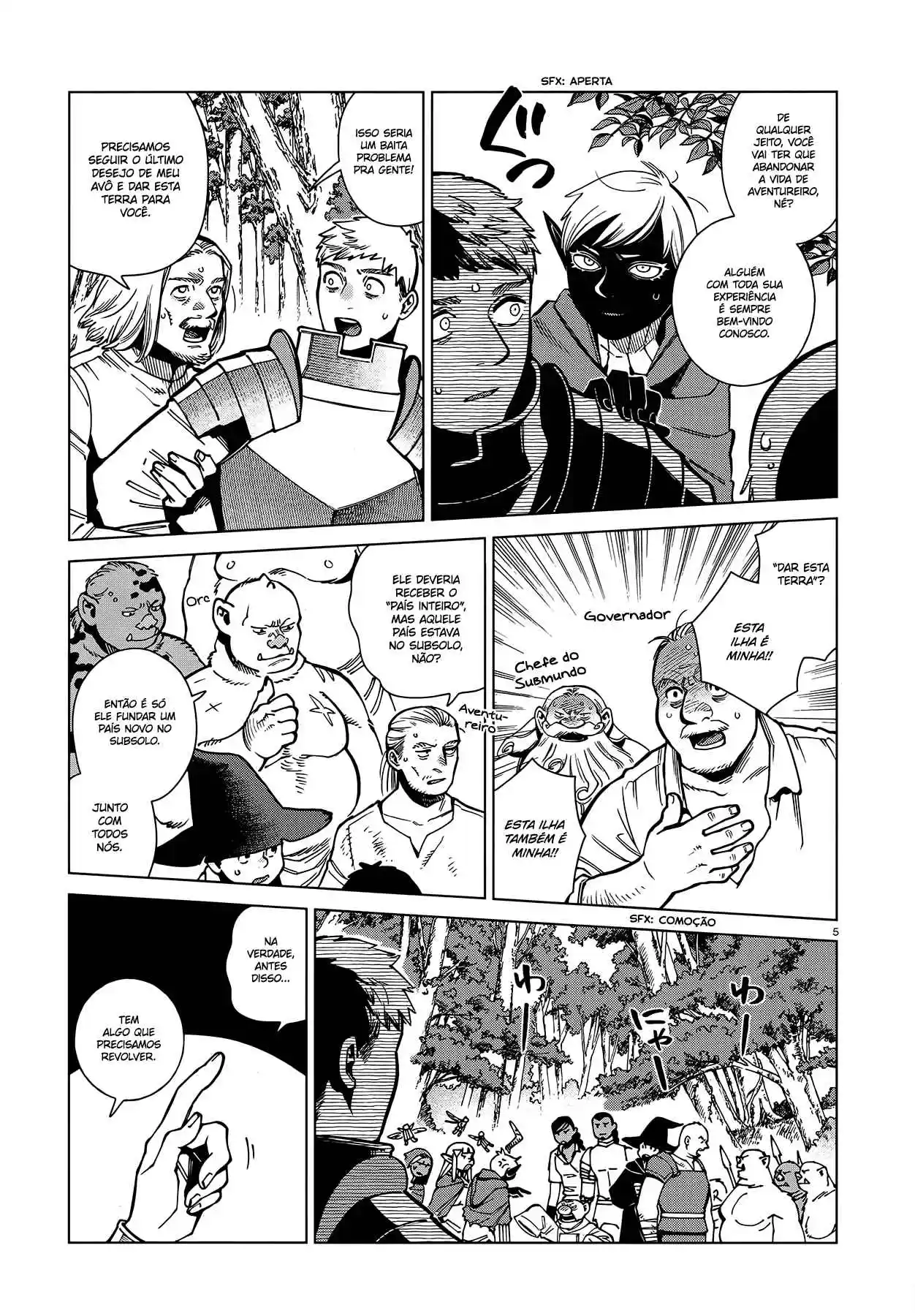 Read Dungeon Meshi (PT) Manga Online