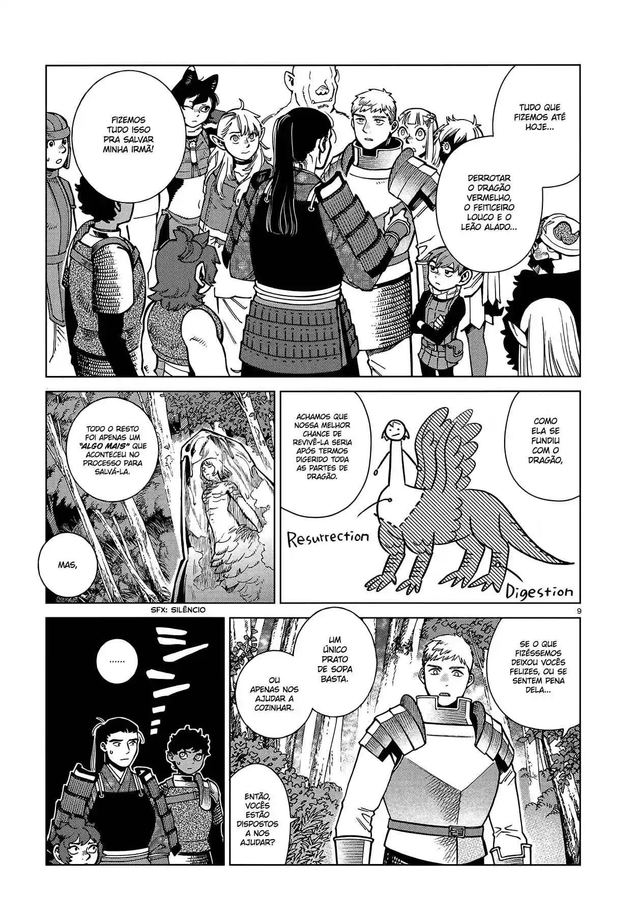 Read Dungeon Meshi (PT) Manga Online
