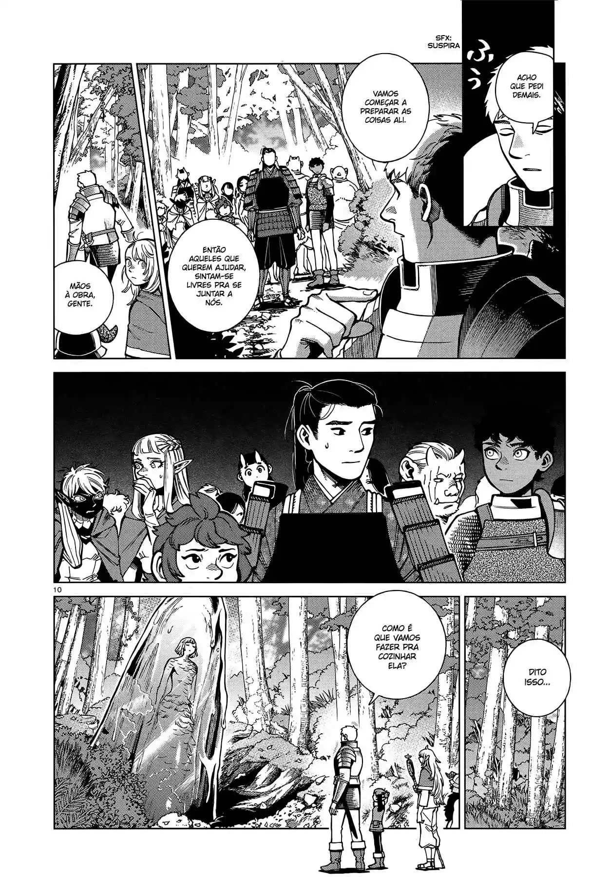 Read Dungeon Meshi (PT) Manga Online