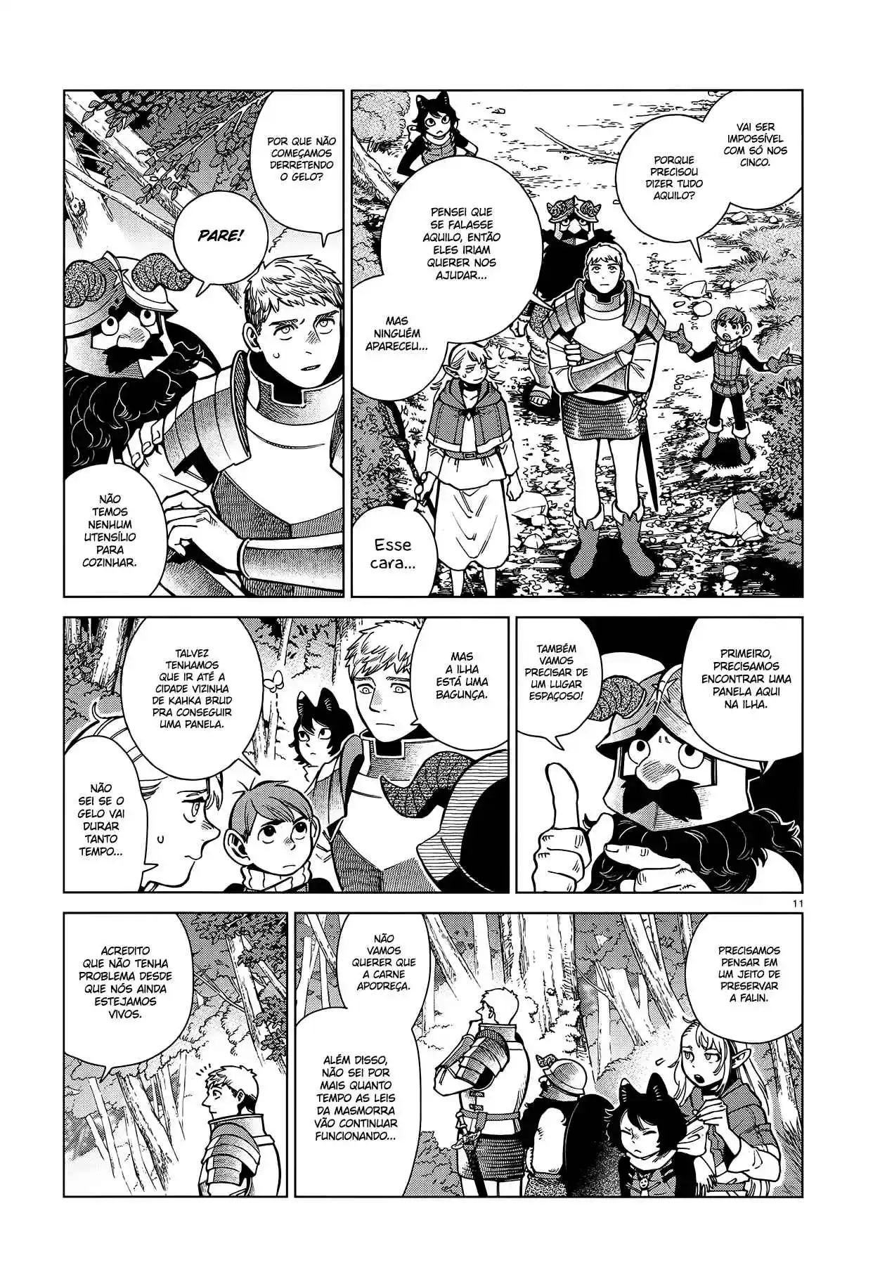 Read Dungeon Meshi (PT) Manga Online