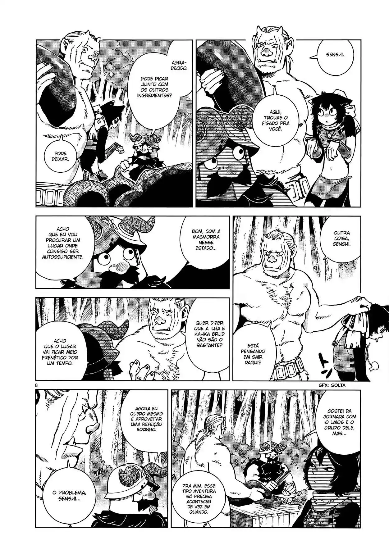Read Dungeon Meshi (PT) Manga Online