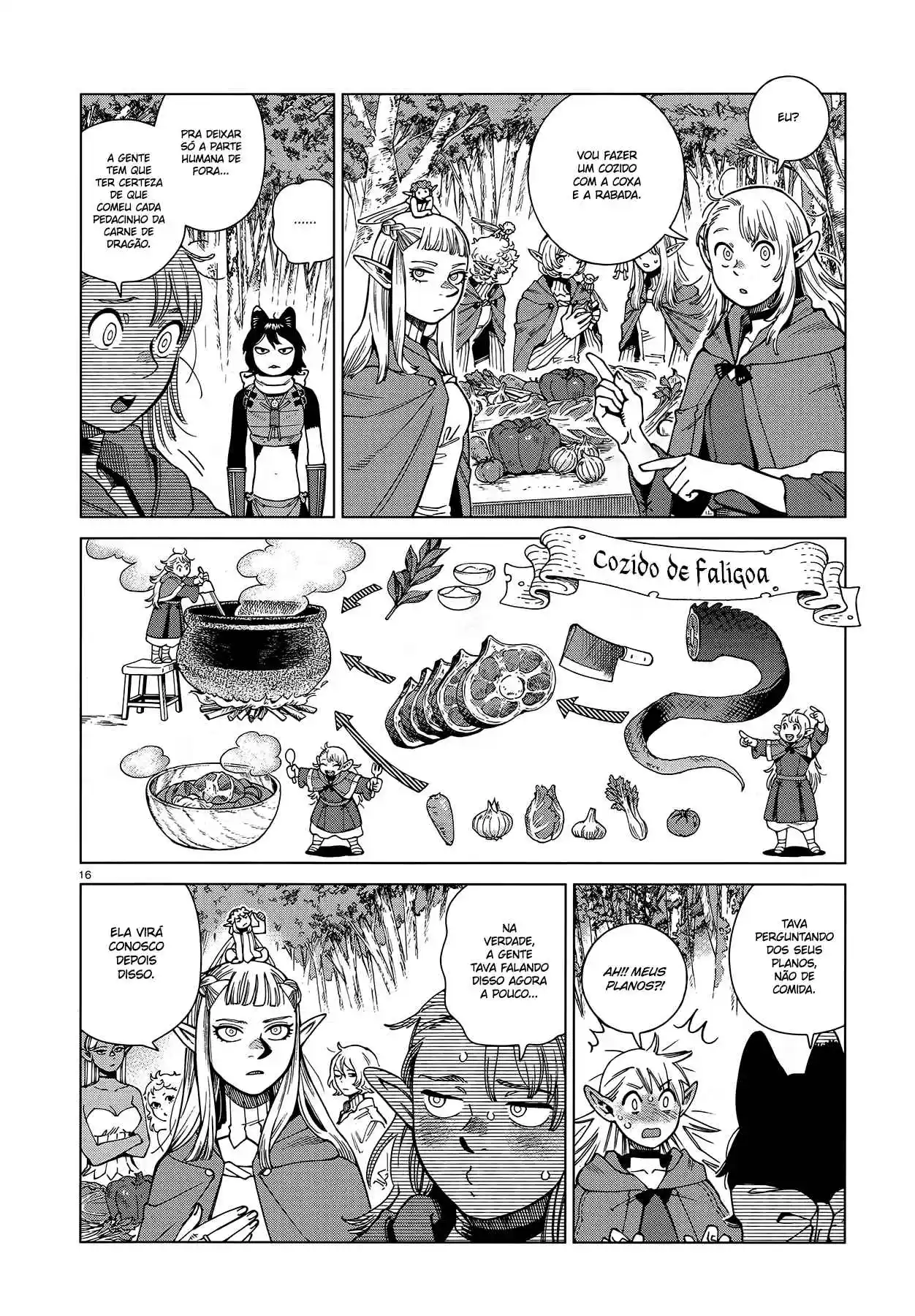 Read Dungeon Meshi (PT) Manga Online