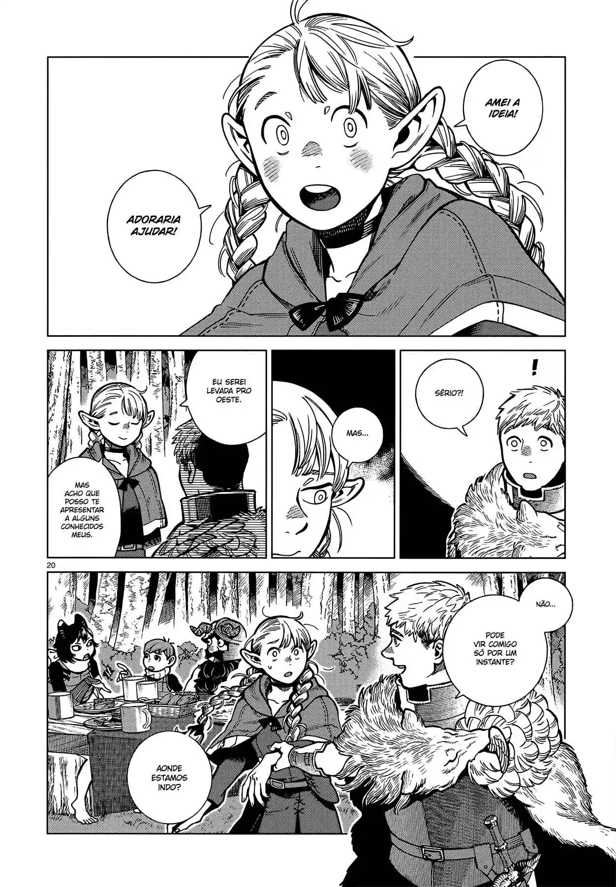 Read Dungeon Meshi (PT) Manga Online