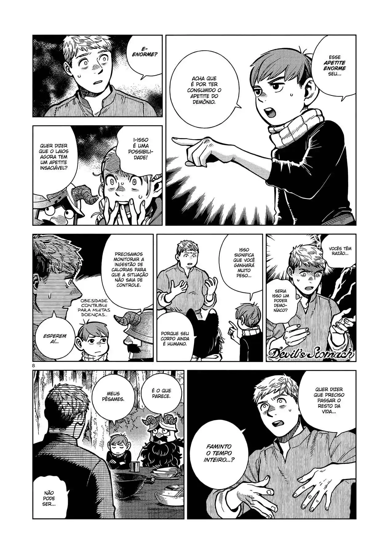 Read Dungeon Meshi (PT) Manga Online