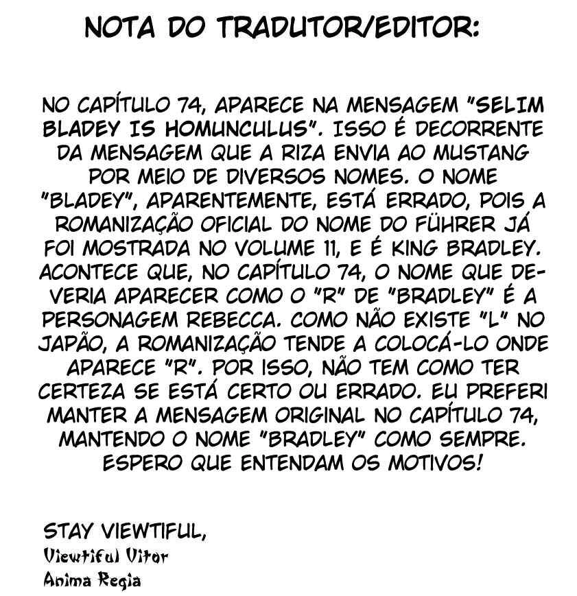 Read Fullmetal Alchemist (PT) Manga Online