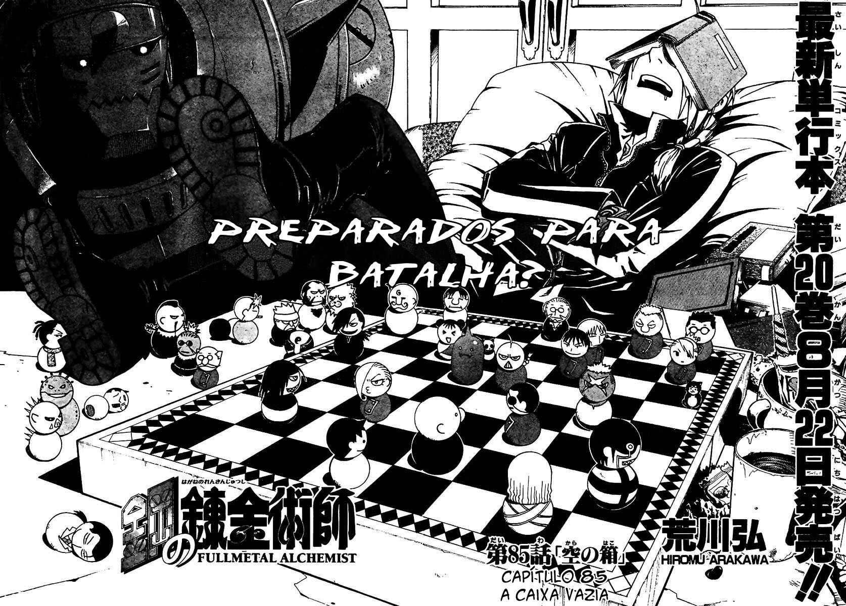 Read Fullmetal Alchemist (PT) Manga Online