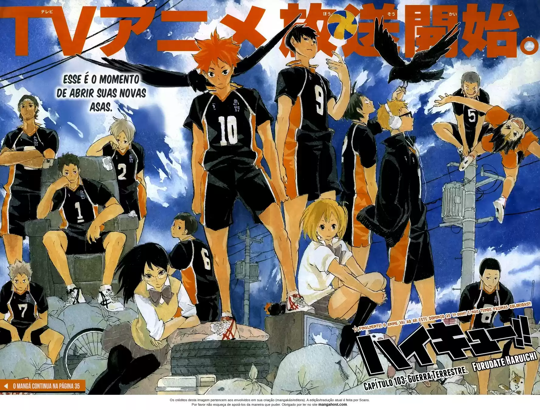 Read Haikyuu!! (PT) Manga Online