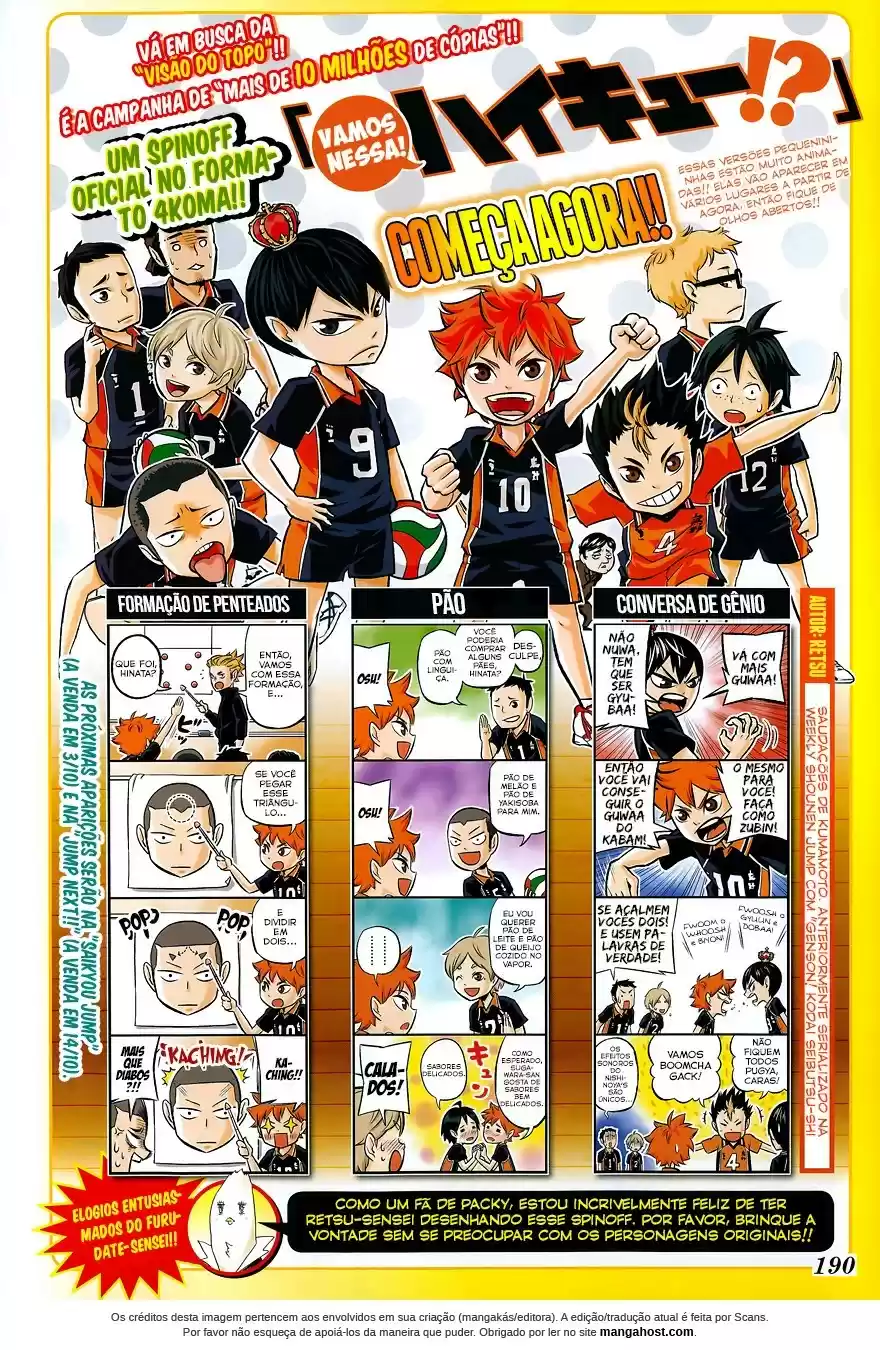 Read Haikyuu!! (PT) Manga Online