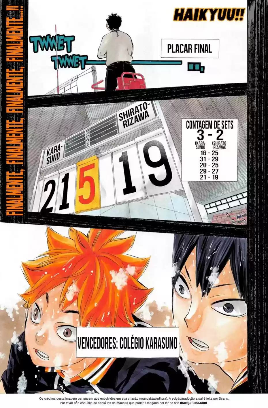 Read Haikyuu!! (PT) Manga Online
