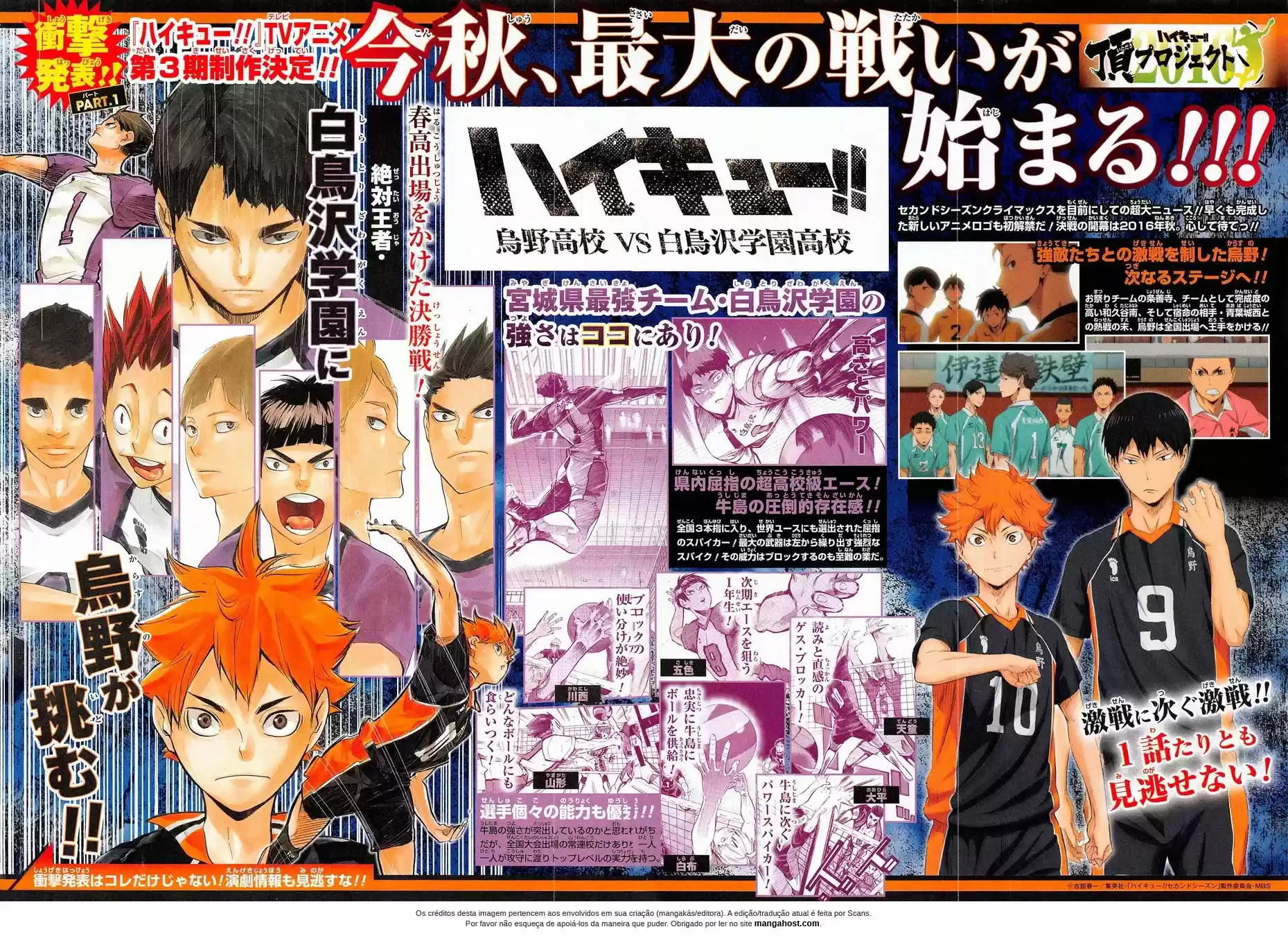 Read Haikyuu!! (PT) Manga Online
