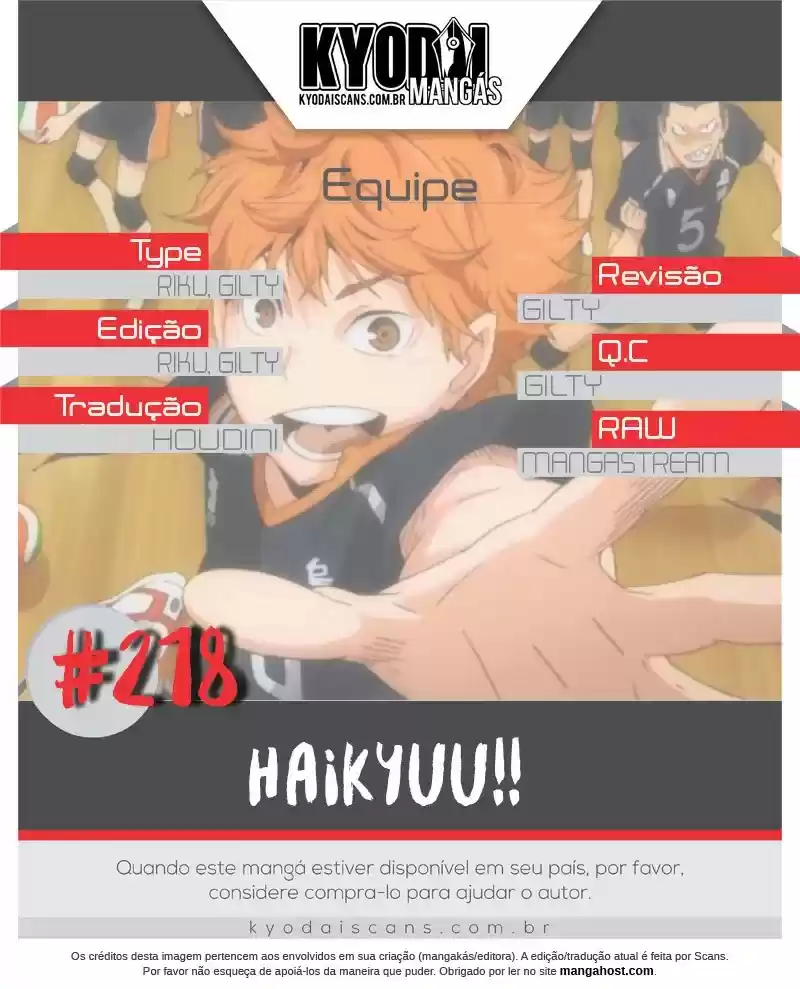 Read Haikyuu!! (PT) Manga Online