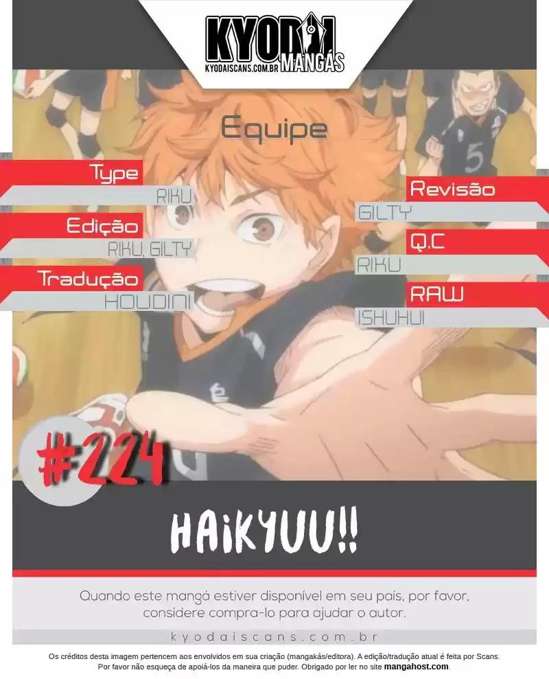 Read Haikyuu!! (PT) Manga Online