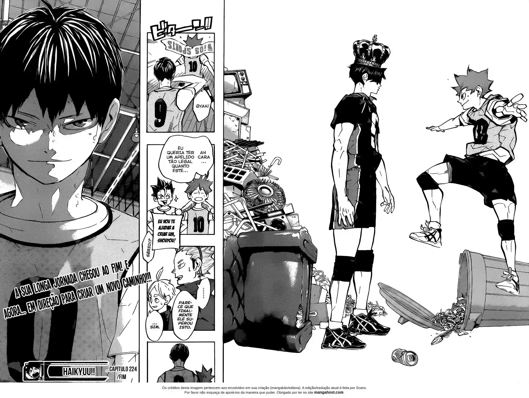 Read Haikyuu!! (PT) Manga Online