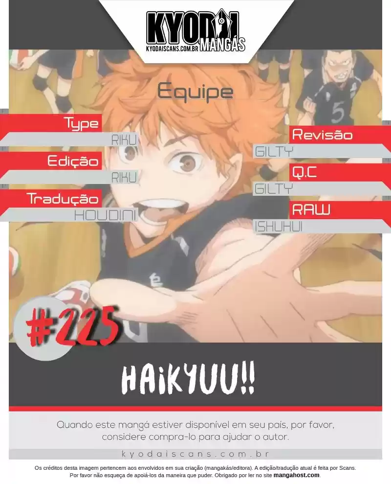 Read Haikyuu!! (PT) Manga Online