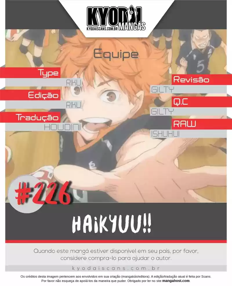 Read Haikyuu!! (PT) Manga Online