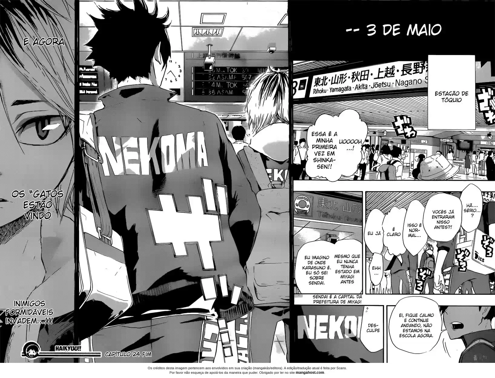 Read Haikyuu!! (PT) Manga Online