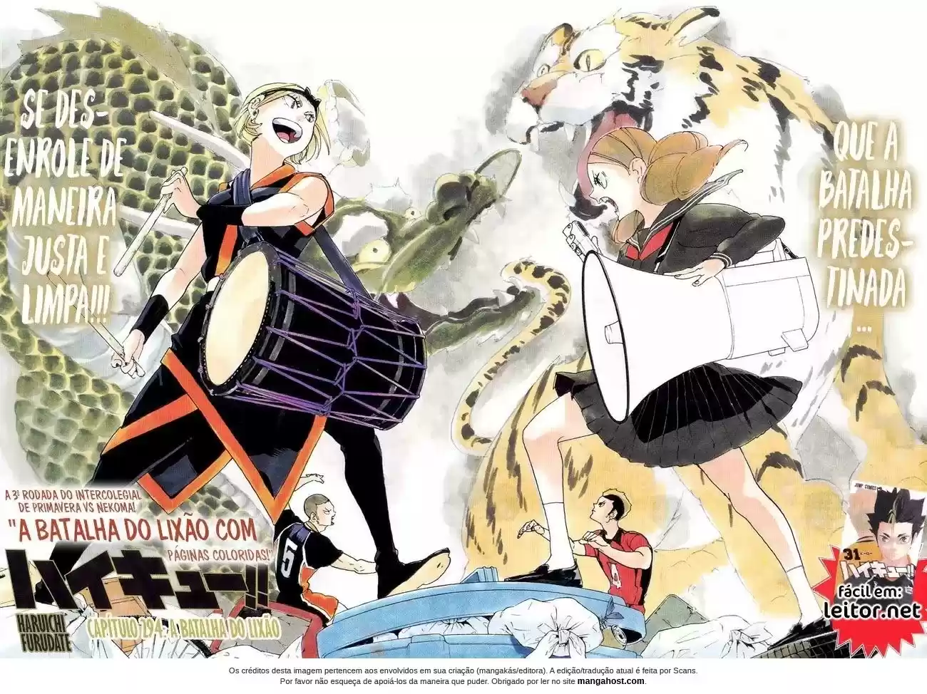 Read Haikyuu!! (PT) Manga Online