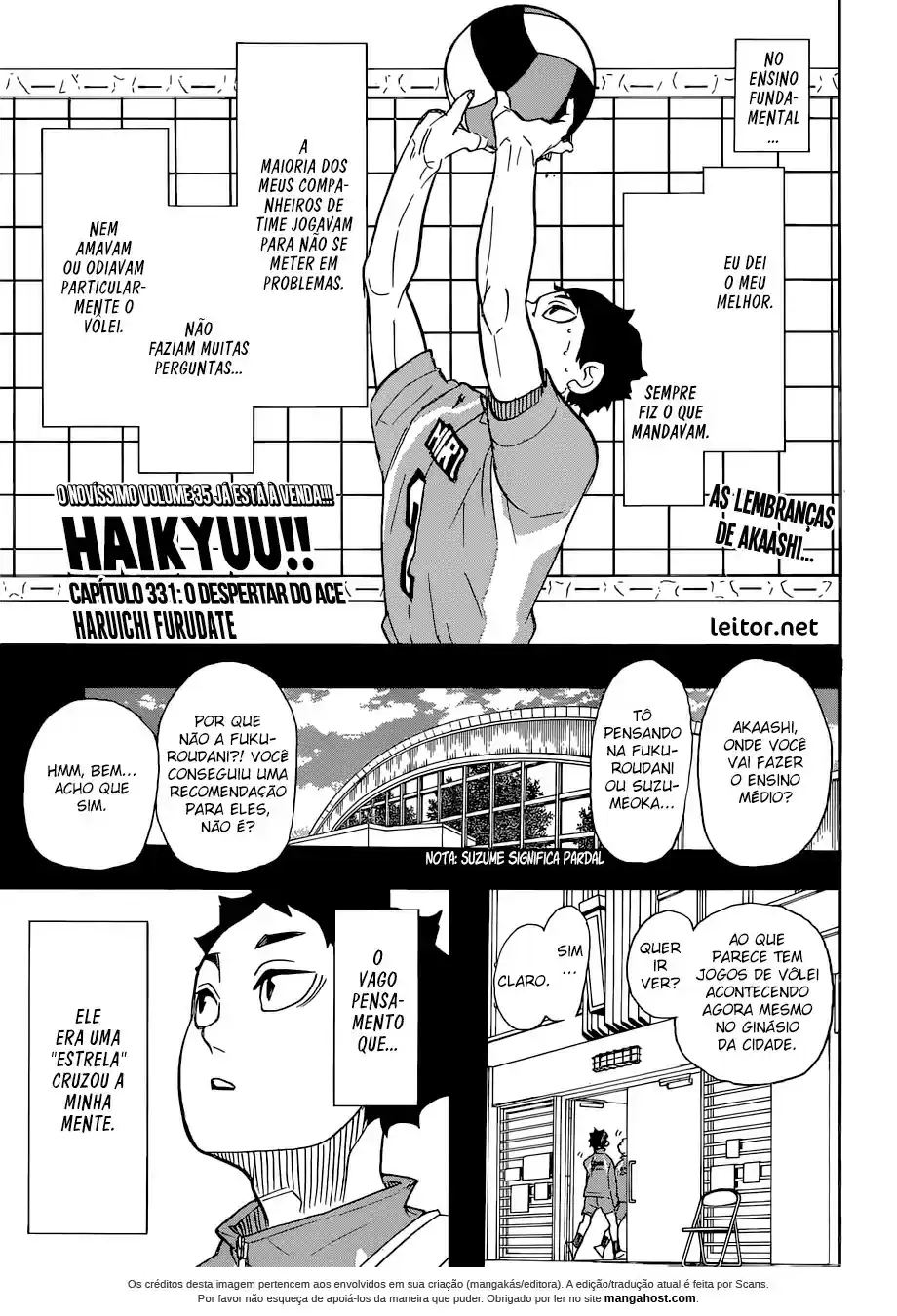 Read Haikyuu!! (PT) Manga Online