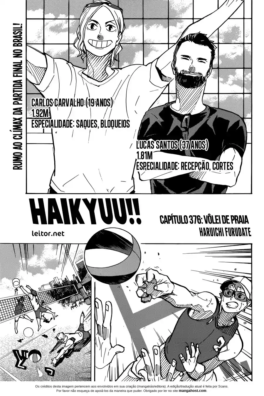 Read Haikyuu!! (PT) Manga Online