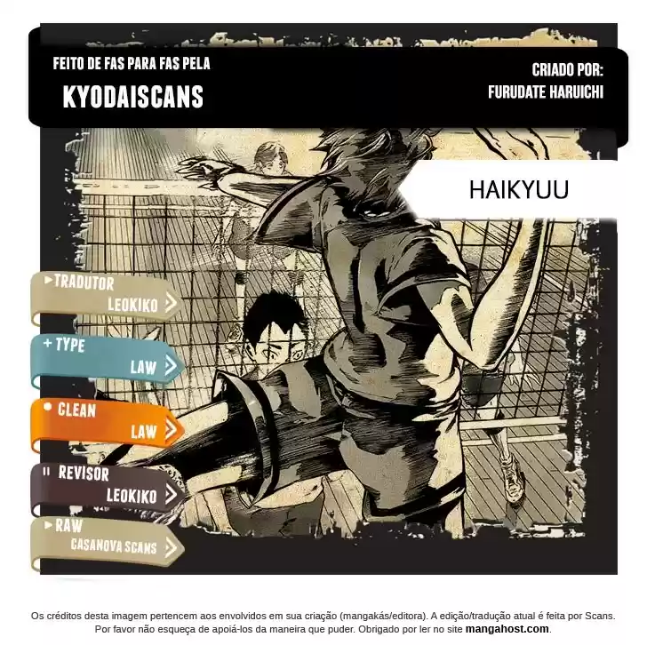 Read Haikyuu!! (PT) Manga Online