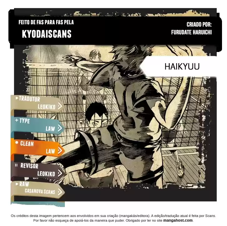 Read Haikyuu!! (PT) Manga Online