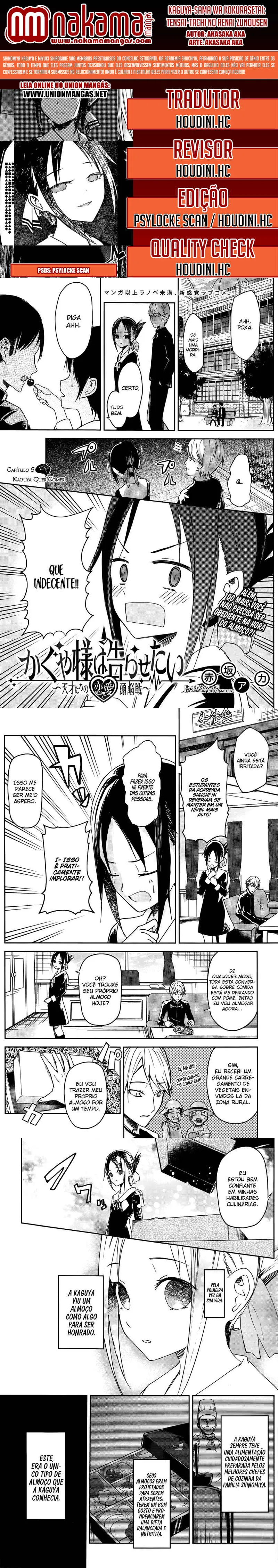 Read Kaguya-sama_ Love Is War (PT) Manga Online