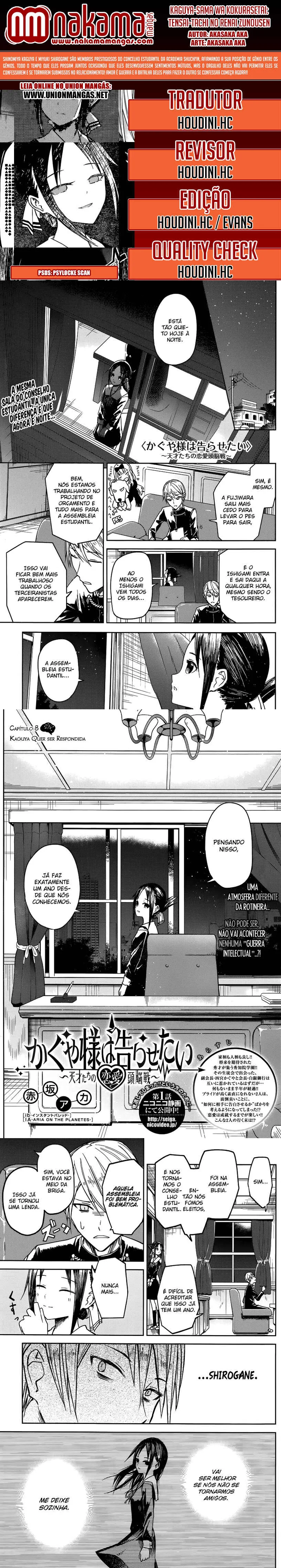 Read Kaguya-sama_ Love Is War (PT) Manga Online